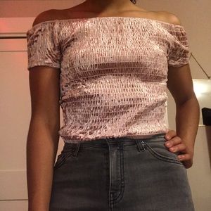 Off the shoulder top